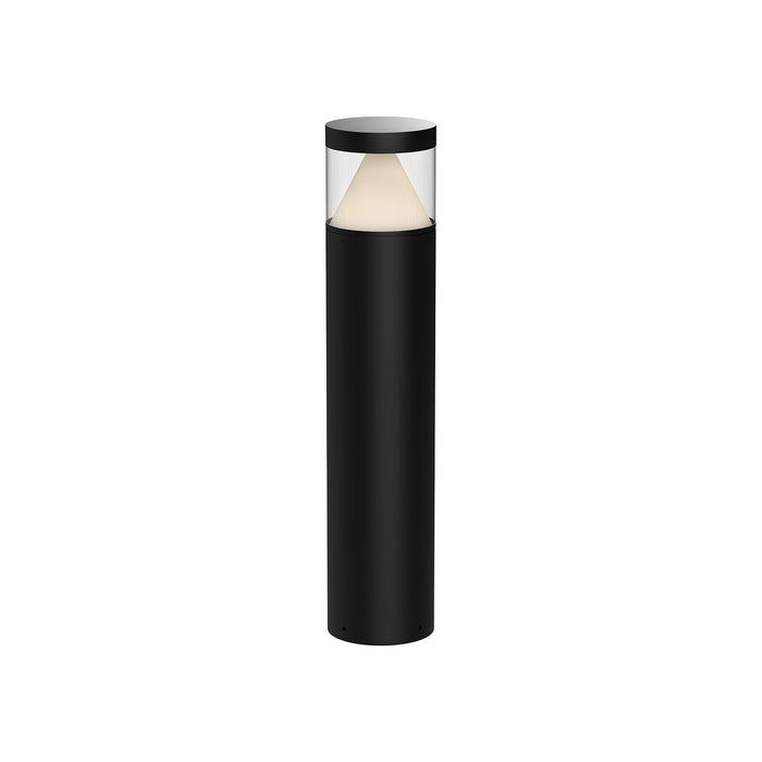 Hanover LED Exterior Bollard in Black Finish | Kuzco Lighting