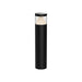 Hanover LED Exterior Bollard in Black Finish | Kuzco Lighting