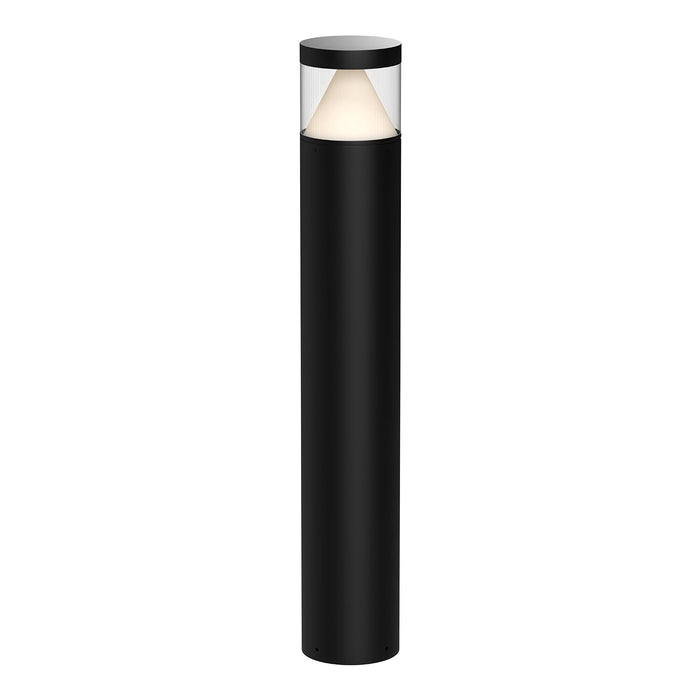 Hanover LED Exterior Bollard in Black Finish | Kuzco Lighting