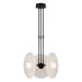 Harbour 18-in Urban Bronze/Glossy Opal LED Pendant by Alora Lighting | PD350318UBGO | Alora Lighting