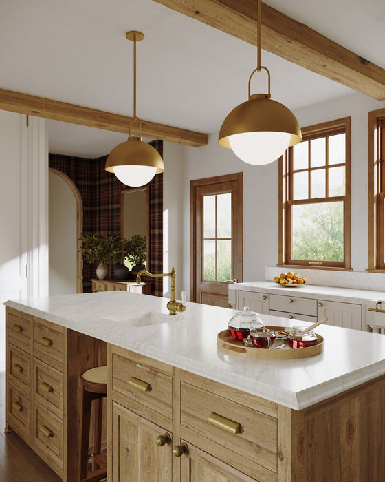 Harper Dome Pendant by Alora Lighting