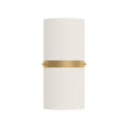 Load image into Gallery viewer, Harrow LED Wall Sconce in Brushed Gold Finish | Kuzco Lighting
