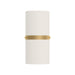 Harrow LED Wall Sconce in Brushed Gold Finish | Kuzco Lighting