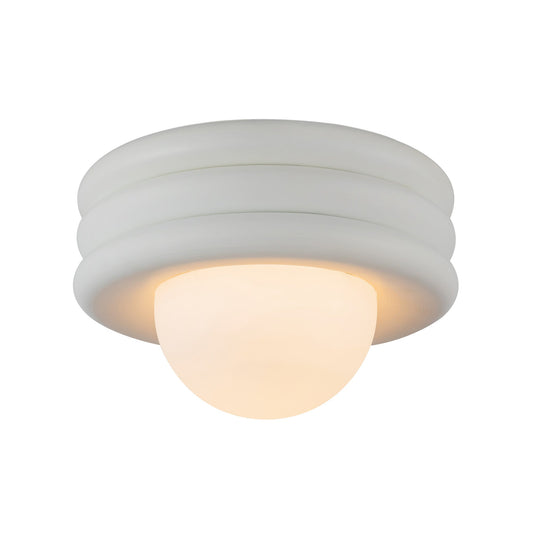 Harvey 12-in Antique White Socket Semi-Flush Mount by Alora Lighting | SF426012AW | Alora Lighting