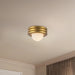Harvey Semi-Flush by Alora Lighting