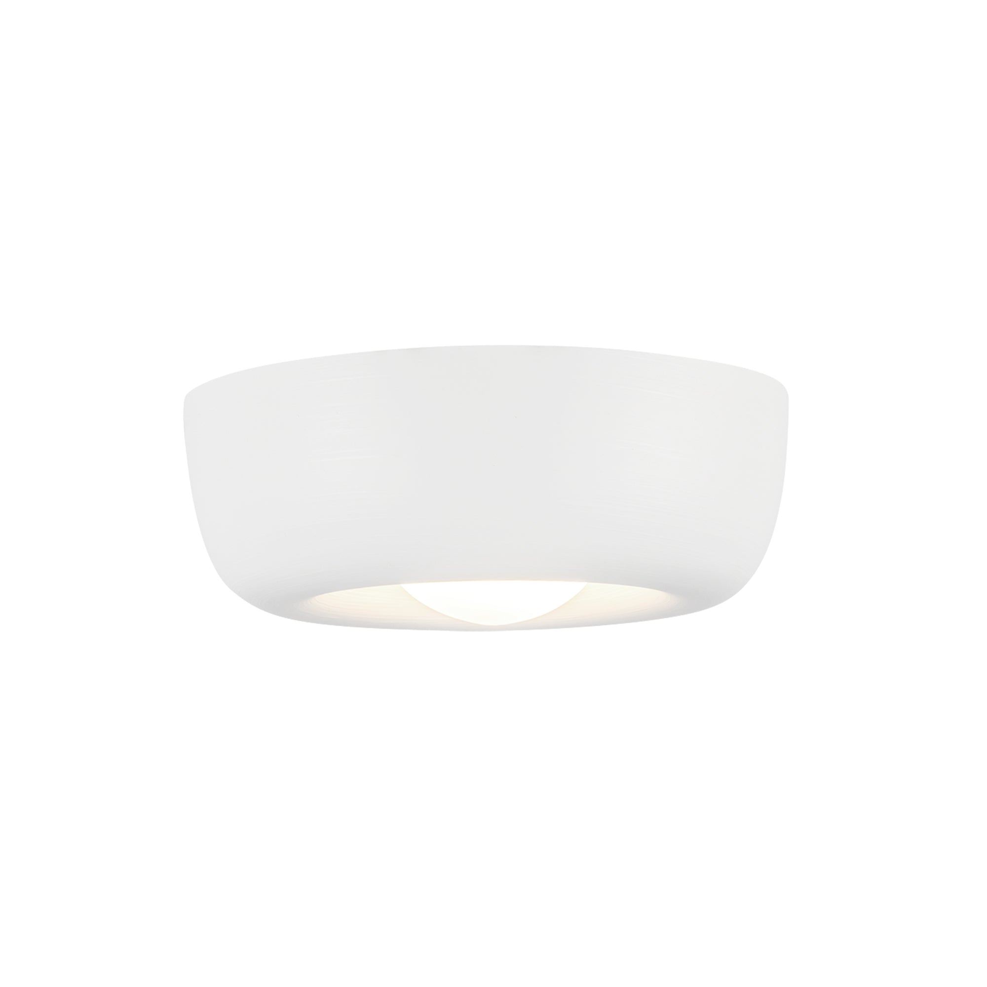 Hayden LED Flush Mount in Antique White Finish | Kuzco Lighting