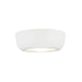 Hayden LED Flush Mount in Antique White Finish | Kuzco Lighting