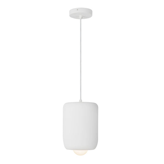 Hayden LED Pendant in Antique White Finish | Kuzco Lighting