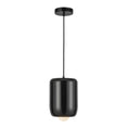 Load image into Gallery viewer, Hayden LED Pendant in Glossy Black Finish | Kuzco Lighting
