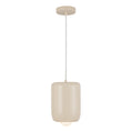 Load image into Gallery viewer, Hayden LED Pendant in Pearl White Finish | Kuzco Lighting
