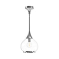 Load image into Gallery viewer, Hazel 10-in Chrome/Clear Glass 1 Light Pendant by Alora Lighting | PD524110CHCL | Alora Lighting
