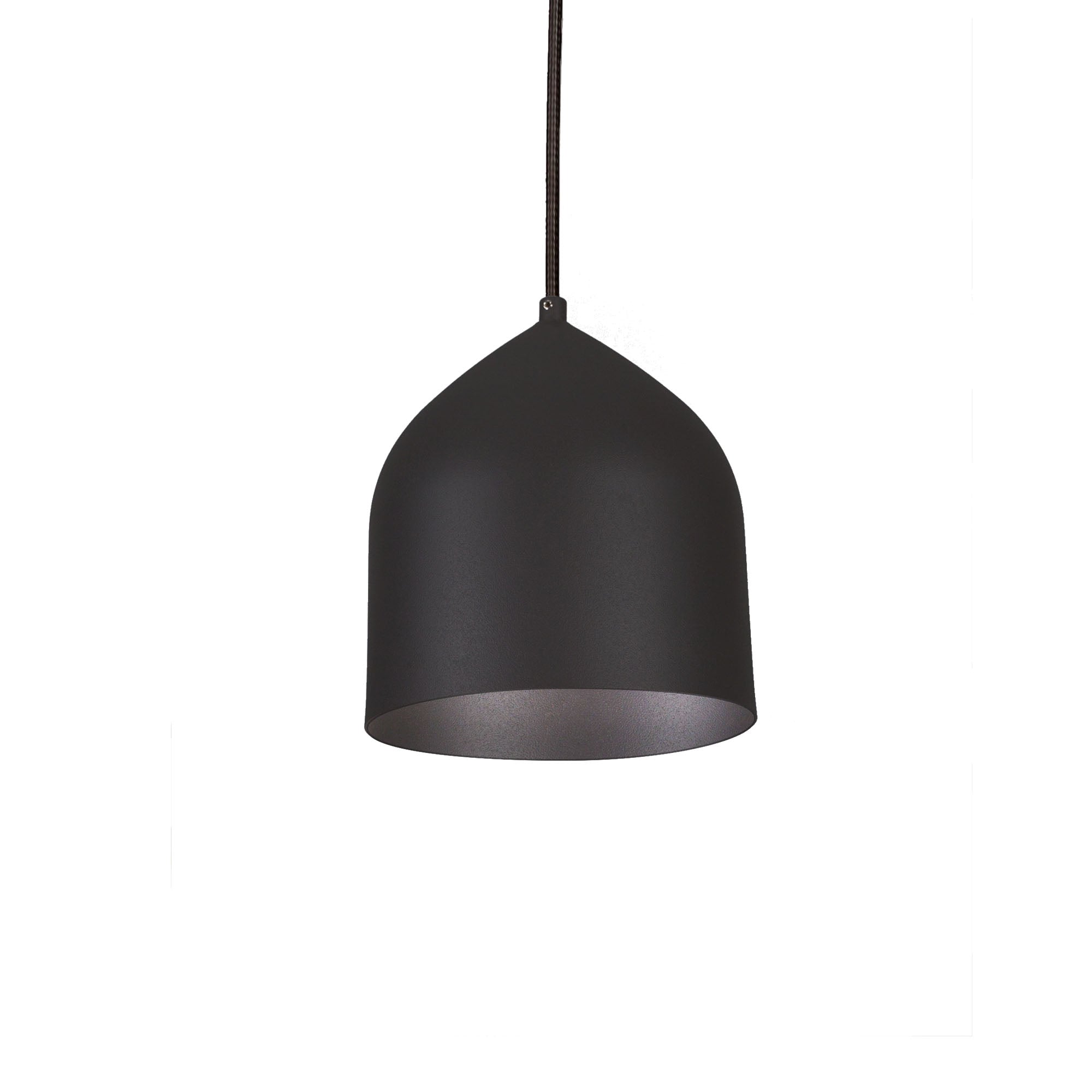 Helena LED Pendant in Black/Black Finish | Kuzco Lighting