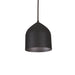 Helena LED Pendant in Black/Black Finish | Kuzco Lighting
