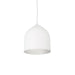 Helena LED Pendant in White/Silver Finish | Kuzco Lighting