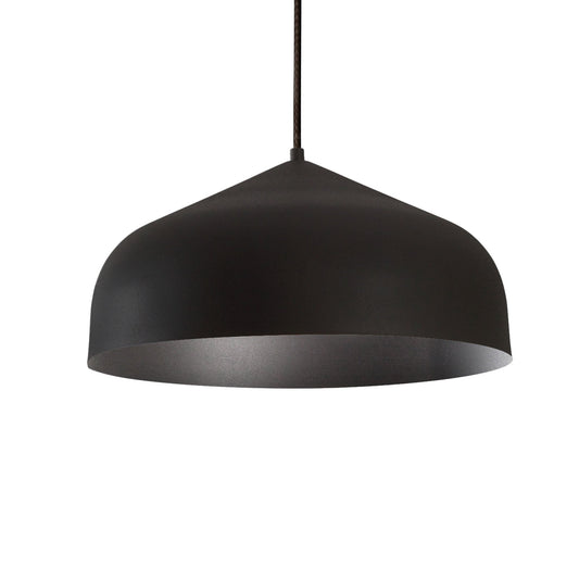 Helena LED Pendant in Black/Black Finish | Kuzco Lighting