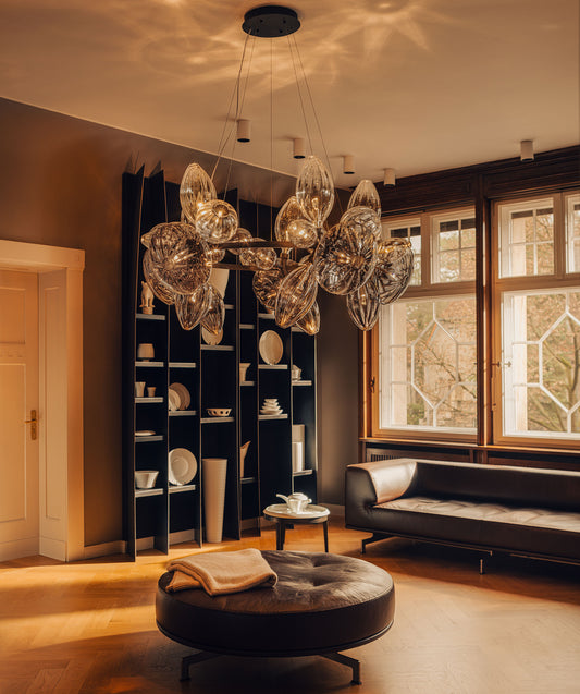 Ray Dance Ring Cluster Pendant