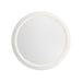 Hillmont LED Vanity Mirror in Sandblasted Merc Edge Finish | Kuzco Lighting