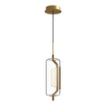 Load image into Gallery viewer, Hilo LED Pendant in Brushed Gold Finish | Kuzco Lighting
