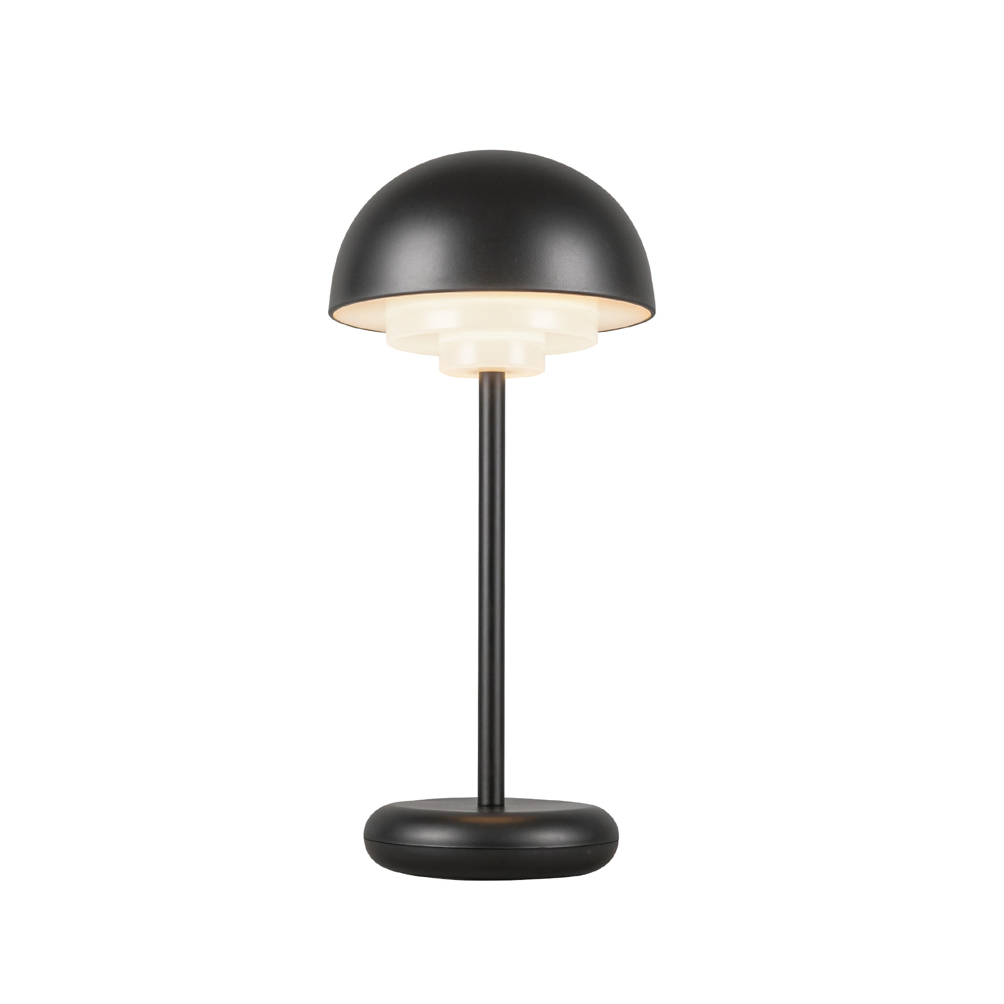 Hinata LED Table Lamp in Black Finish | Kuzco Lighting