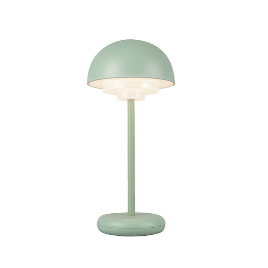 Hinata LED Table Lamp in Sage Green Finish | Kuzco Lighting