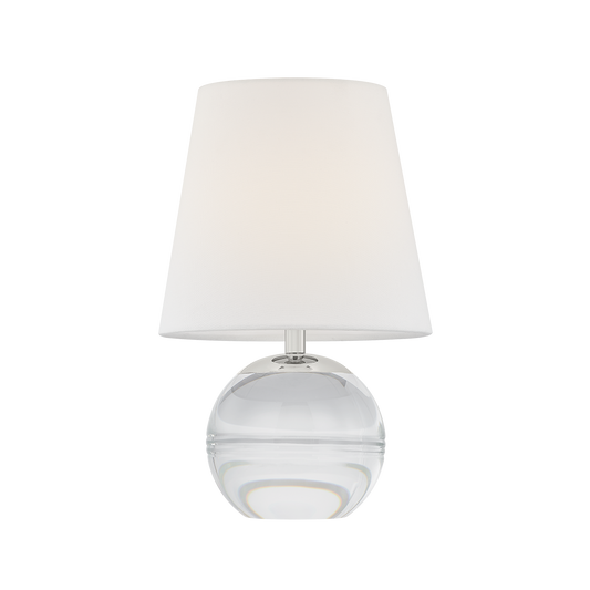 Nicole Rechargeable Table Lamp by Mitzi in Polished Nickel Finish 