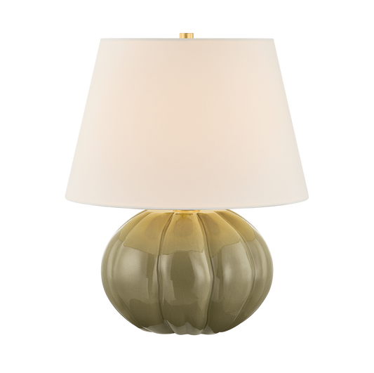 Beata Table Lamp by Mitzi - Aged Brass Finish