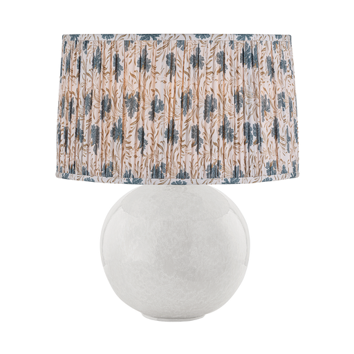 Karina Table Lamp With Bloom Slate Shade by Mitzi