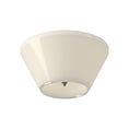 Load image into Gallery viewer, Holt LED Flush Mount in Brushed Nickel/Glossy Opal Glass Finish | Kuzco Lighting
