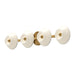 Holt LED Vanity in Brushed Gold/Glossy Opal Glass Finish | Kuzco Lighting
