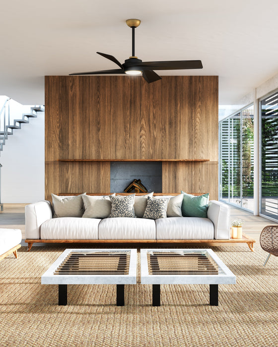 Horizon LED Fan by Kuzco Lighting
