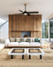 Horizon LED Fan by Kuzco Lighting