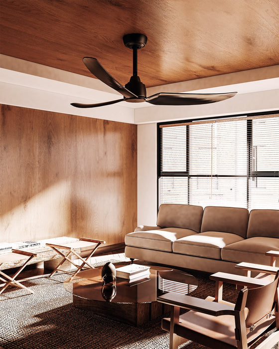 Hugo LED Outdoor Ceiling Fan by Kuzco Lighting