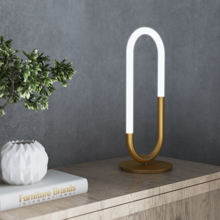 Huron LED Table Lamp by Kuzco Lighting