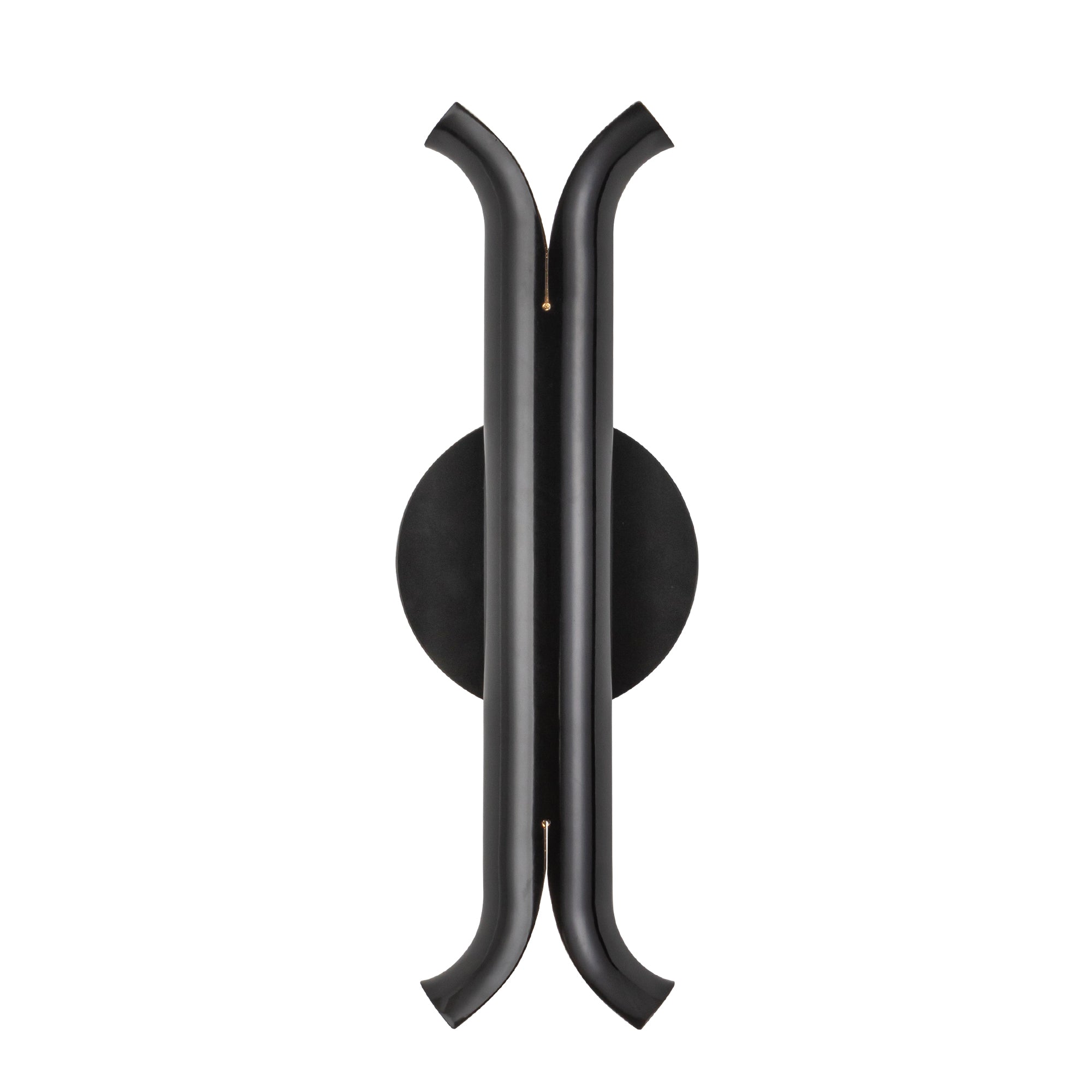 Husk LED Wall Sconce in Glossy Black Finish | Kuzco Lighting