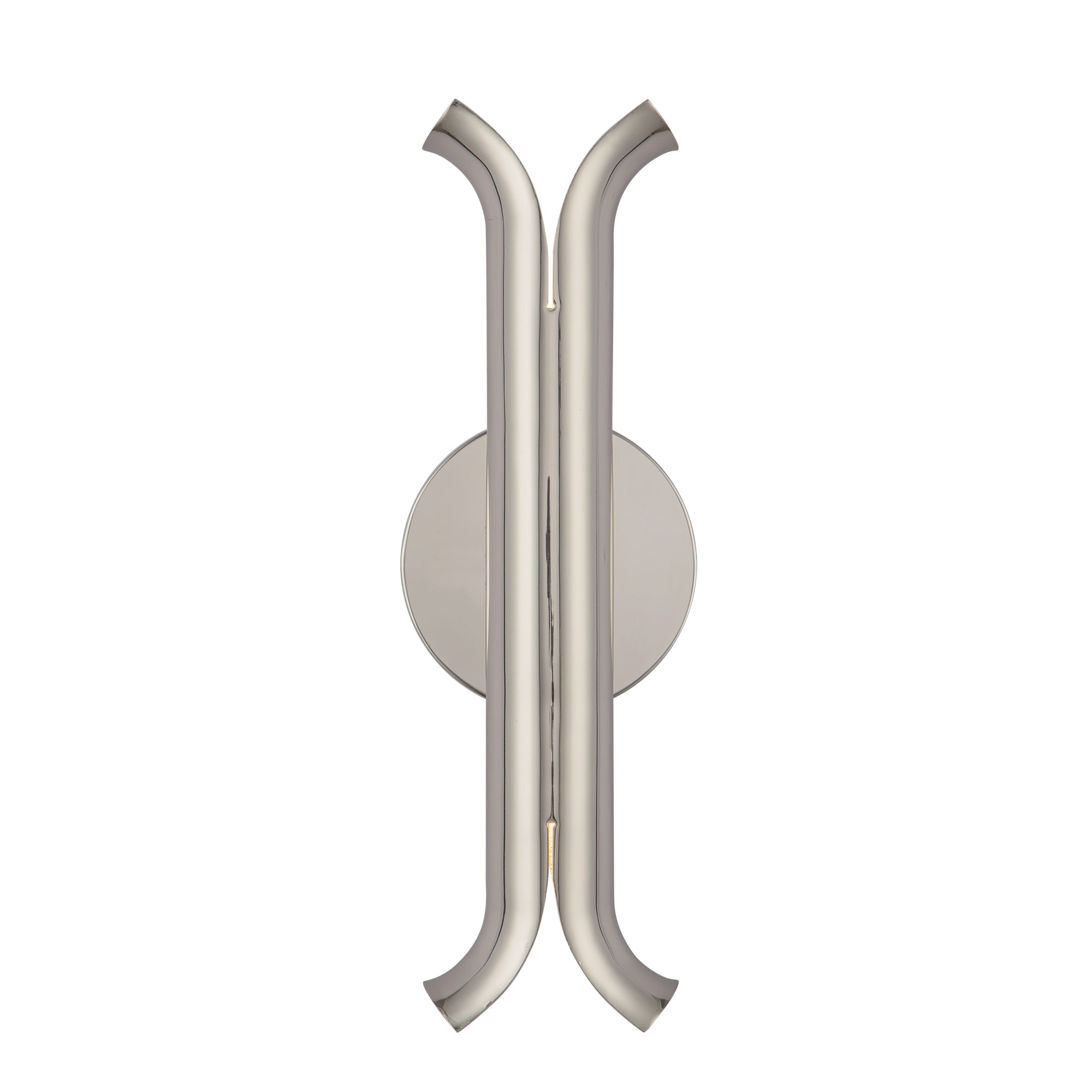 Husk LED Wall Sconce in Polished Nickel Finish | Kuzco Lighting