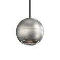 Load image into Gallery viewer, Hemisphere LED Mini Pendant - Natural Anodized
