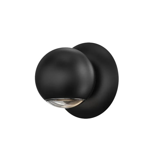 Hemisphere LED Wall Sconce - Textured Black