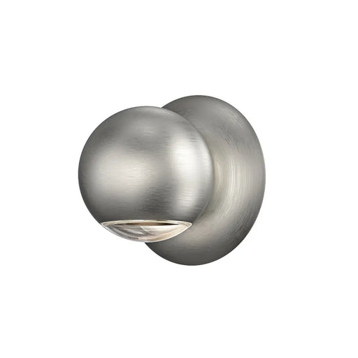 Hemisphere LED Wall Sconce - Natural Anodized