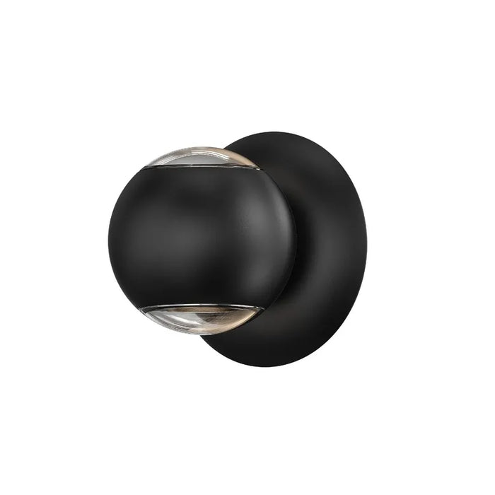 Hemisphere Up/Down LED Wall Sconce - Textured Black