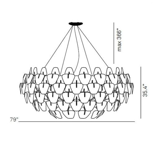 Hope Suspension Light by Luceplan