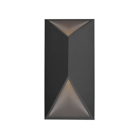 Indio LED Exterior Wall Sconce in Black Finish | Kuzco Lighting