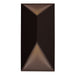 Indio LED Exterior Wall Sconce in Bronze Finish | Kuzco Lighting