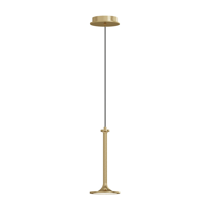 Issa 6-in Brushed Gold LED Pendant by Alora Lighting | PD418006BG-UNV | Alora Lighting