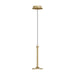 Issa 6-in Brushed Gold LED Pendant by Alora Lighting | PD418006BG-UNV | Alora Lighting