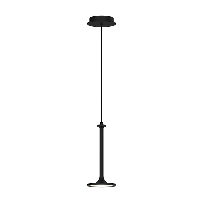 Issa 6-in Matte Black LED Pendant by Alora Lighting | PD418006MB-UNV | Alora Lighting