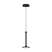 Issa 6-in Matte Black LED Pendant by Alora Lighting | PD418006MB-UNV | Alora Lighting