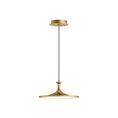 Load image into Gallery viewer, Issa 12-in Brushed Gold LED Pendant by Alora Lighting | PD418012BG-UNV | Alora Lighting
