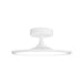 Issa 12-in White LED Semi Flush Mount by Alora Lighting | SF418012WH-UNV | Alora Lighting