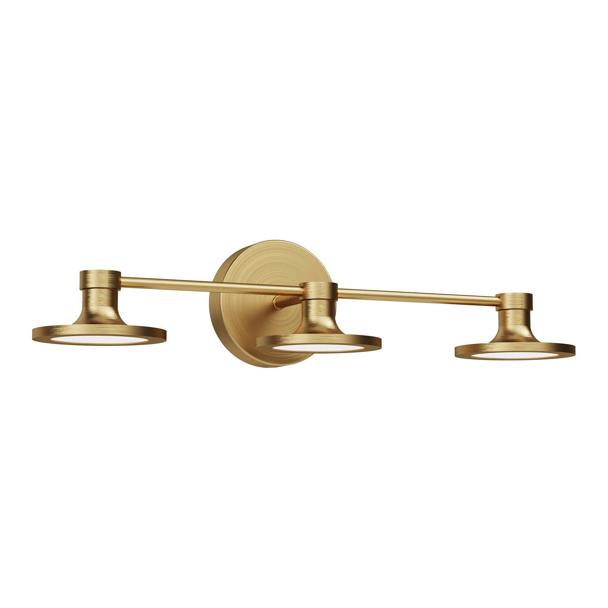 Issa 21-in Brushed Gold LED Vanity Light by Alora Lighting | VL418021BG-UNV | Alora Lighting
