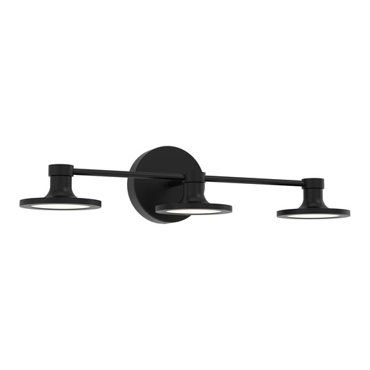 Issa 21-in Matte Black LED Vanity Light by Alora Lighting | VL418021MB-UNV | Alora Lighting